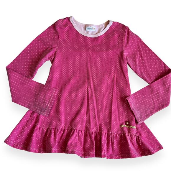 Naartjie Kids Pink Polka Dot Tunic - Picture 1 of 13